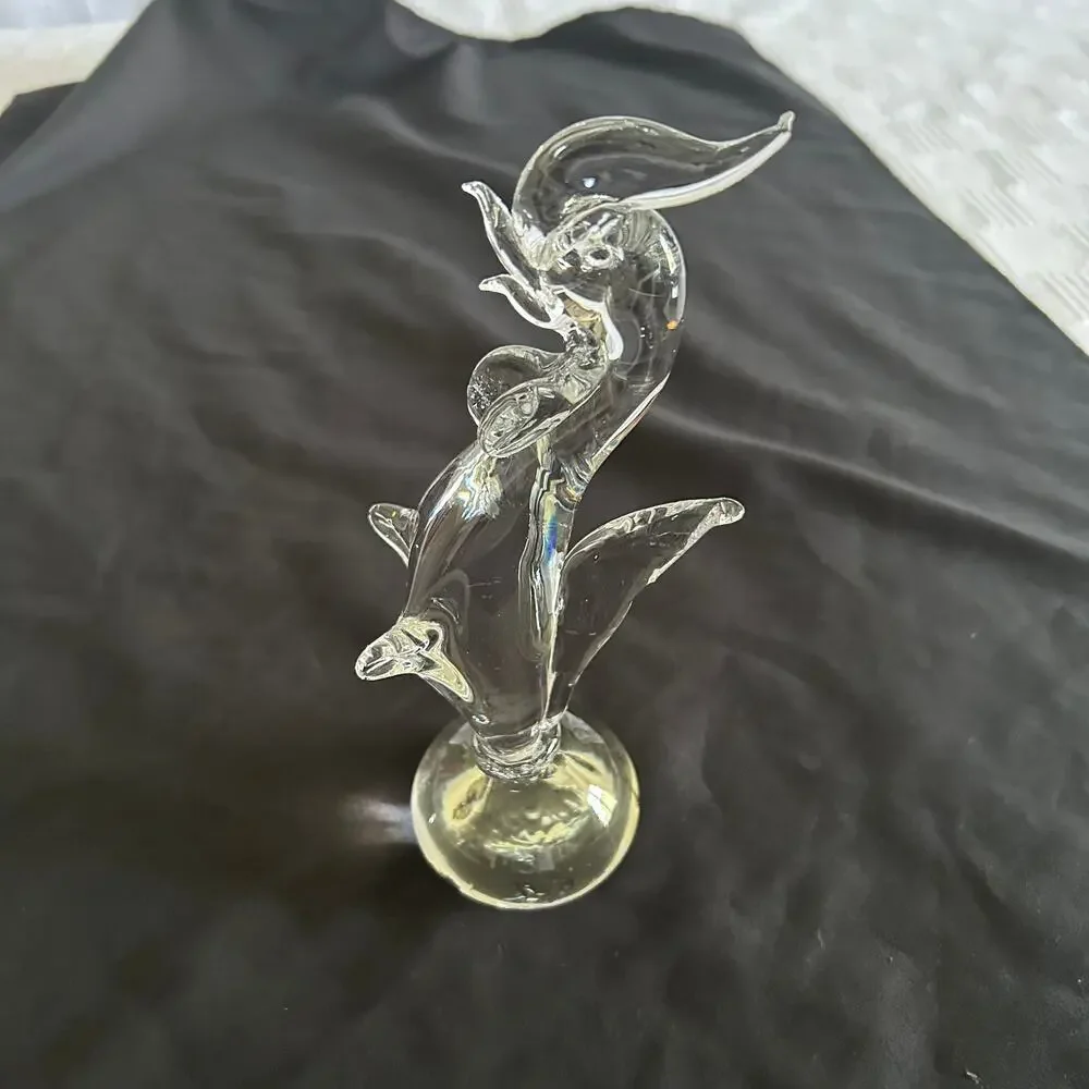 Rooster Glass Art Handblown 8.5